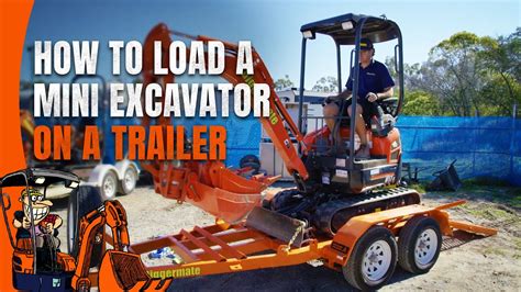 how to load using a mini digger|mini excavators working videos.